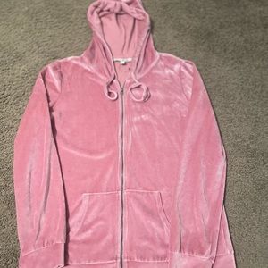 EXPRESS VELOUR ZIP JACKET and pants set